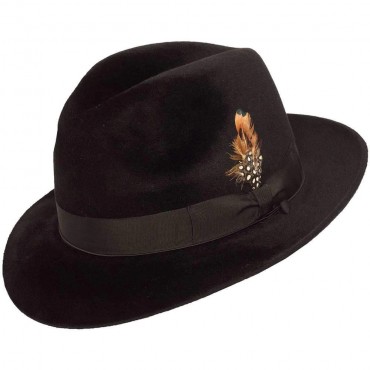 GALAXY VELOUR FEDORA BY SELENTINO